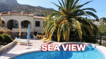 Bonita villa con hermosas vistas al mar en Calpe