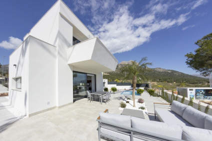 New modern villas in Polop