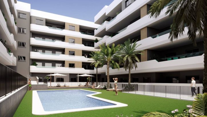 Nouveaux appartements modernes à Santa Pola