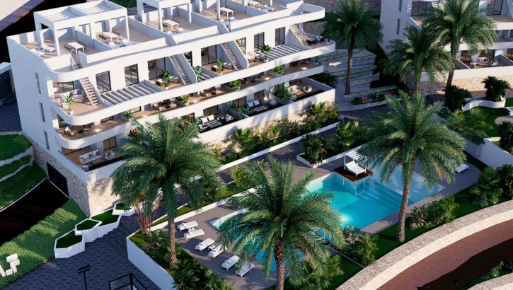 Luxe appartementen in Finestrat (Benidorm)